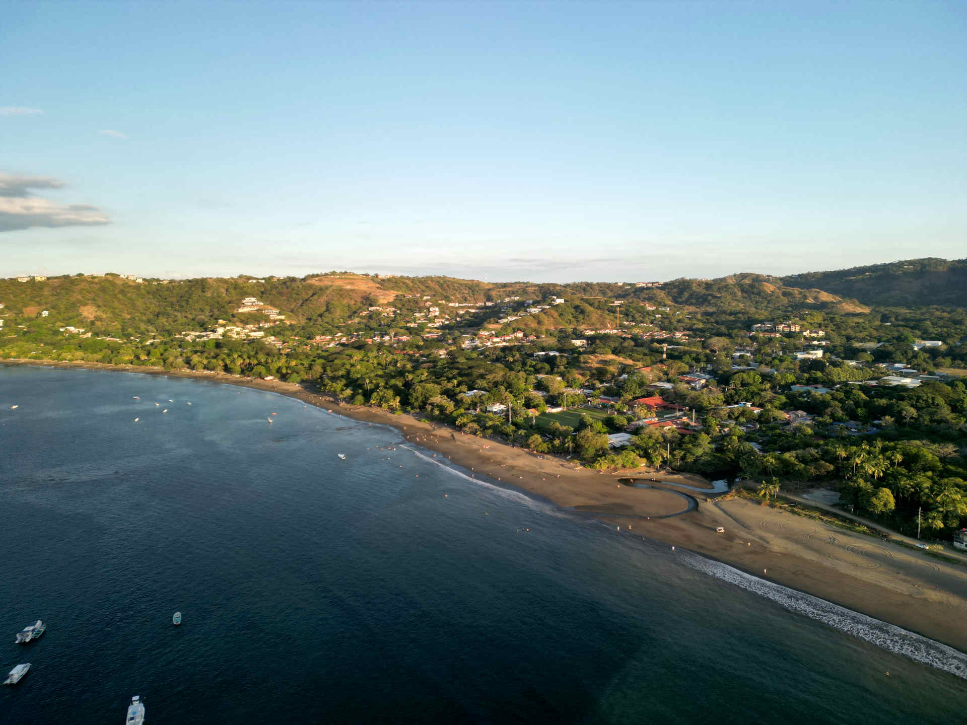 playas del coco coastal view